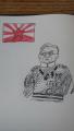 My Korean teacher said our flag looks like Imperial Japan's flag, so I made Imperial Arizona with God Emperor Arpaio