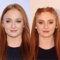 [No Spoilers] Sophie Turner and her stunt double Laura Jane Butler!!