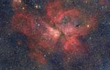 Over the past year I worked to photograph this 120 Megapixel mosaic of the Carina Nebula