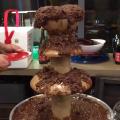I don’t think chocolate fountains are supposed to look like that...