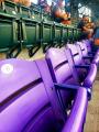 While most of the seats in Coors Field are dark green, the seats in the 20th row of the upper deck are purple to mark the elevation of one mile (5280 ft; 1,609 m) above sea level.