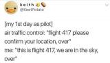 From a pilot near you.