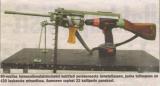 22lr homemade machine gun made by a 80 year old Finnish engineer.
