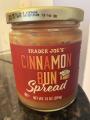 PSA: Trader Joe’s Cinnamon Bun Spread is 60 calories per tablespoon