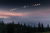 This photo of an eclipse in Oregon
