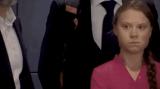 If a picture is worth 1,000 words then this GIF is worth 100,000 - Greta Thunberg sees Donald Trump at the UN climate summit