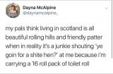 Living in scotland