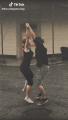 This couple dancing in the rain.
