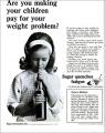 Cross post Sugar ad from the 60s