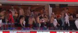The Nationals seem to be enjoying the Caps game tonight