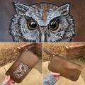 Owl clutch Christmas order commission