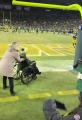 Aaron Rodgers takes some time before every game to see fans