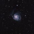 I captured The Pinwheel Galaxy-M101