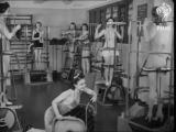 Time to hit the gym, 1940s style