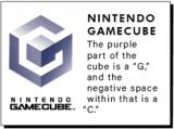 I never knew this about the GameCube logo!