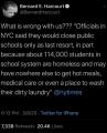 114,000 homeless students in NYC