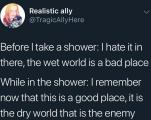 There's a reason nobody showers in soda...