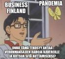 Business Finland pandemian aikaan