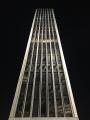 Empire State Plaza in Albany NY. Looks like guitar hero at night