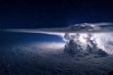 What a thunderstorm looks like from 37,000 feet