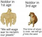Noldor over the ages