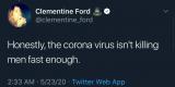 Corona Virus: Exists, Feminists: