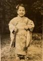 My mom in Japan, 1950s