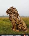 PsBattle: driftwood lion