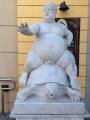 Upon arrival at the temple of the tendies, you encounter a glorious statue. Awestruck, you gaze upon it as it begins to speak 