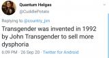 the origin of transgender