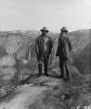Theodore Roosevelt and John Muir at Yosemite, 1903.