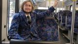 Just a regular guy wearing a suit made out of Bus Seat fabric.
