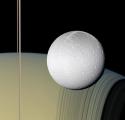This shot of Saturn & Dione