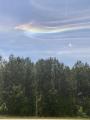Iridescent cloud I saw today