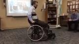 Wheelchair that lets you stand up