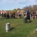Throwing a keg