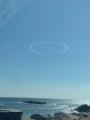 I saw a ring in the sky at the beach