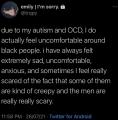 that’s not how OCD and Autism work, Emily 🥴