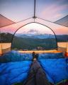 Mount Rainier As Seen From Within Your Transparent Tent...