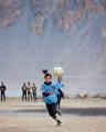 Girls Playing Football in Gilgit Baltistan, Pakistan