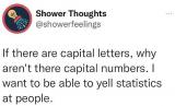 Capital numbers