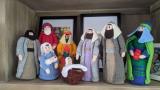 This nativity mainly consists of Hagrids and suggests Jesus was a twin.