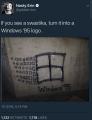 LPT: See a Swastika; Do This.