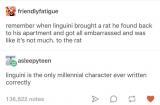 rat should be praised