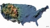 United States Elevation Map
