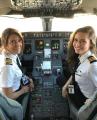 Captain Suzy Garrett and her first-officer daughter, Donna, are the first mother-daughter pair in history to pilot a commercial Skywest Airlines flight together. Suzy was one of the first dozen female pilots hired at Skywest and has been flying there for over 30 years.