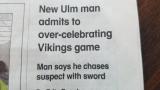 Funny headline in local newspaper, post 