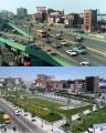 Boston moved it’s highway underground in 2003. This was the result.