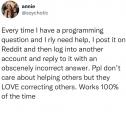 SLPT : How to get help on Reddit