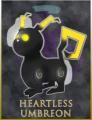 Pokemon x Kingdom Hearts: Heartless Umbreon (oc)